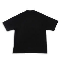 Black Oversized T-shirt Mockup Back