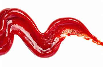 a red liquid pouring out of a red snake