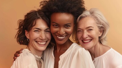 Fototapeta premium A Portrait of Generational Joy
