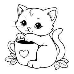 Adorable Kitten for toddlers book