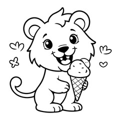 Amazing Lion for toddlers book