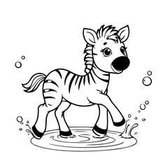 Amazing Zebra for kids books