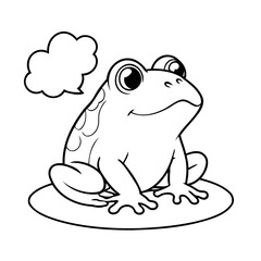 Cute Frog for children books