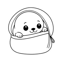 Cute Seal for toddlers book