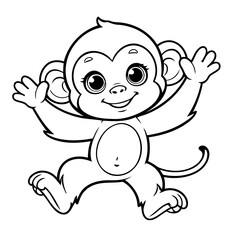 Funny Monkey for toddlers