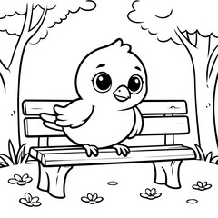 Joyful Bird for toddlers book