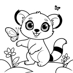 Joyful Lemur for kids books