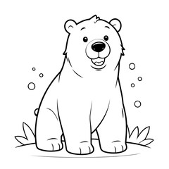 Joyful Polarbear for children books