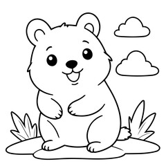 Joyful Quokka for toddlers book