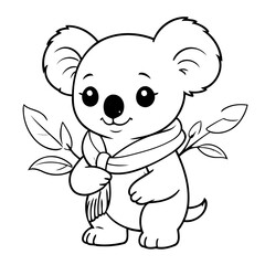 Simple Koala for children books
