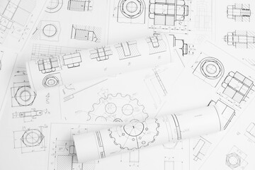 Mechanics engineering drawings