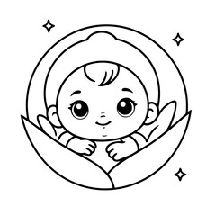 Adorable Baby drawing for toddlers books