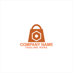 cart logo design template with lightning bolt graphic design