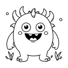 Simple monster for toddlers book