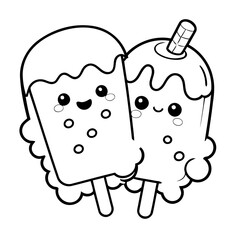 Simple Popsicle for children books