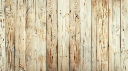 Naklejka premium Light brown nature wooden plank texture background