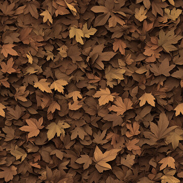2D seamless leaf texture