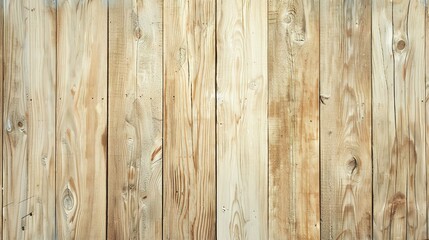 Naklejka premium Light brown nature wooden plank texture background
