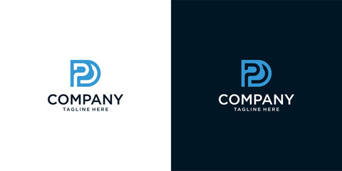 Obraz premium P & D logo