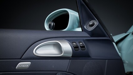 Drivers door interior handle