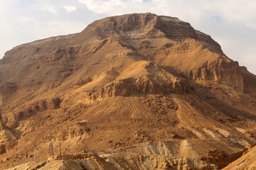 The Judean Desert in the Middle East, located in Israel and the West Bank.