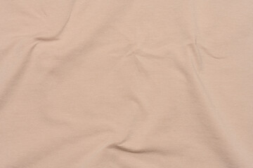 Beige knitted fabric for tailoring, full frame