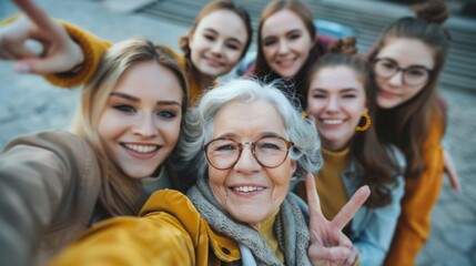 A Multi-Generational Group Selfie