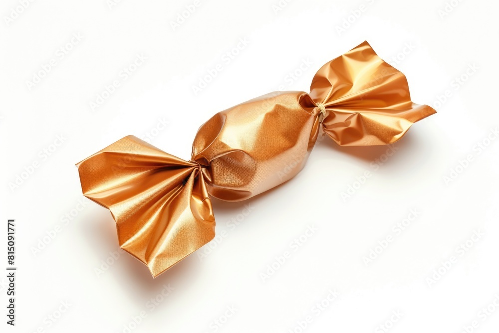Poster a detailed view of a candy on a white background, suitable for various projects