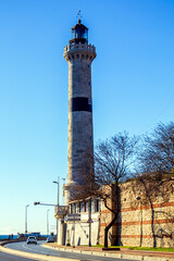 Ahirkapi lighthouse on the istanbul turkey