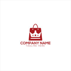 Shopping bag logo design

