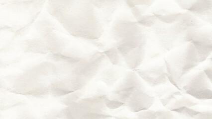white crumpled paper