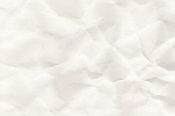 white crumpled paper