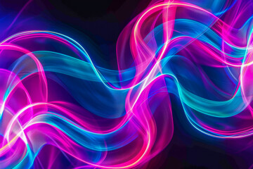  Colorful Abstract Light Trails Creating Vibrant Spiral Patterns   Stunning Background for Modern Design Projects