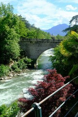 Gilf Promenade in Merano, Italy