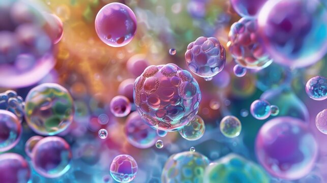  Nanoscale particles engineered for improved imaging contrast.