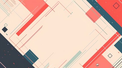 Abstract background with geometric shapes.