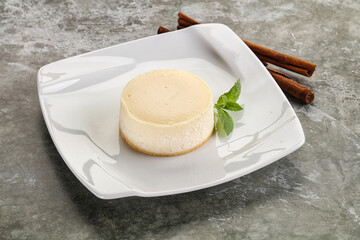 Delicous sweet cheesecake New York