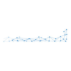 ecg graph on white