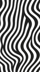 Obraz premium Abstract Optical Illusion Image, Black and White, Pattern Style, For Wallpaper, Desktop Background, Smartphone Cell Phone Case, Computer Screen, Cell Phone Screen, Smartphone Screen, 9:16 Format - PNG