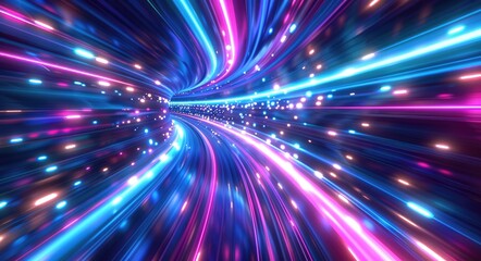 Machine Tech. Binary Data Transmission Channel with Fast Data Transfer Speed