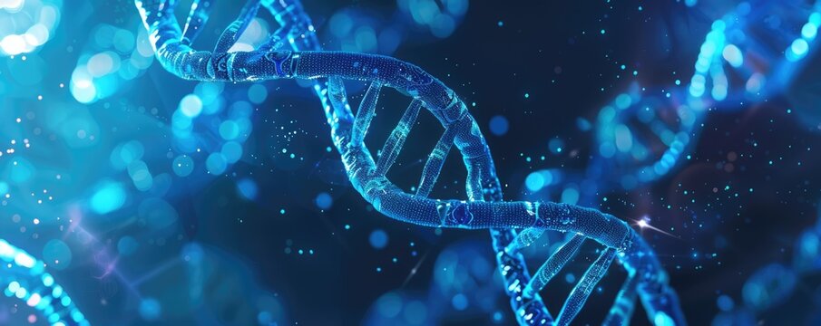 DNA gene science background - Powered by Adobe