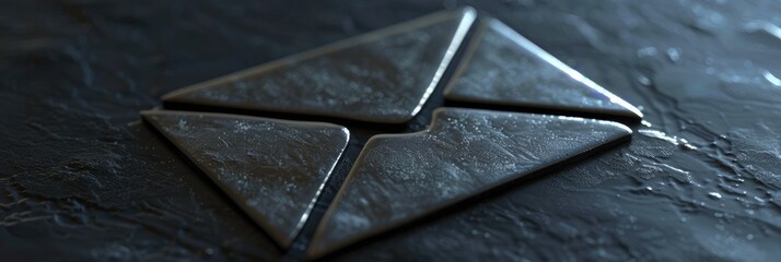 Web Symbol. Black Silhouette Icon of Kontakt Symbole in Cyberspace