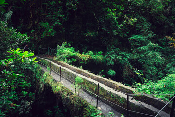Entorno de montaña de pico do Arieiro en Madeiro