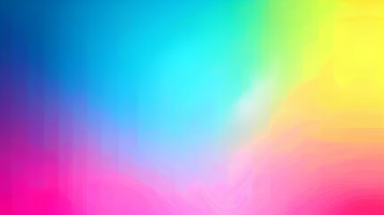 Abstract blurred gradient mesh background in bright colors