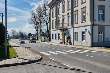 Small town view in Czechia