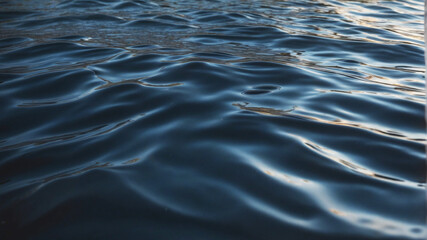 Naklejka premium ripples in the water