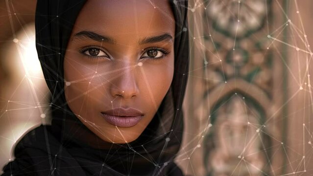 Rahab from the Bible as a black woman. Generate AI.