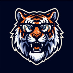 mascot tiger logo gaming