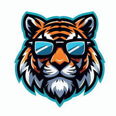 mascot tiger logo gaming