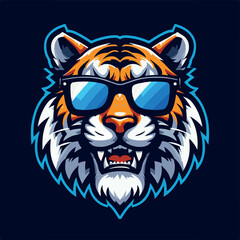 mascot tiger logo gaming
